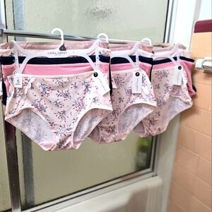 NWT Laura Ashley Multicolored 5Pk Briefs. Szs L, 1X, & 2X. $45.
